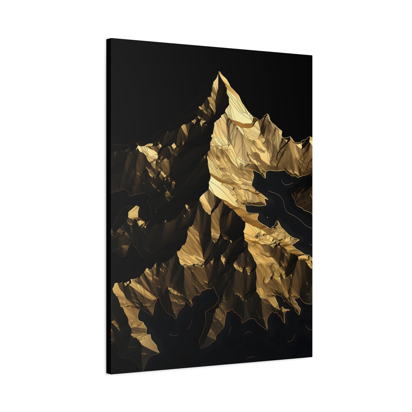 Golden Swiss Alps