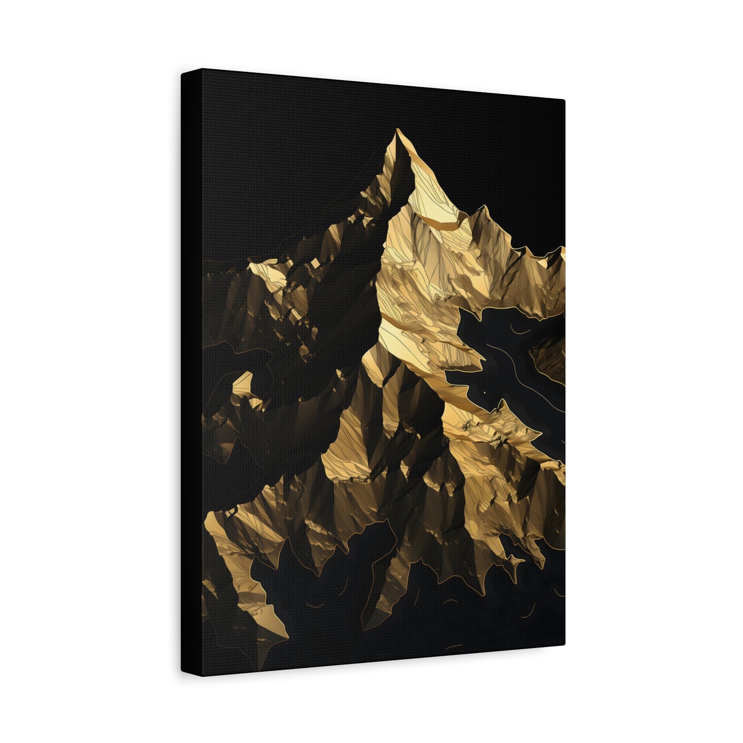 Golden Swiss Alps