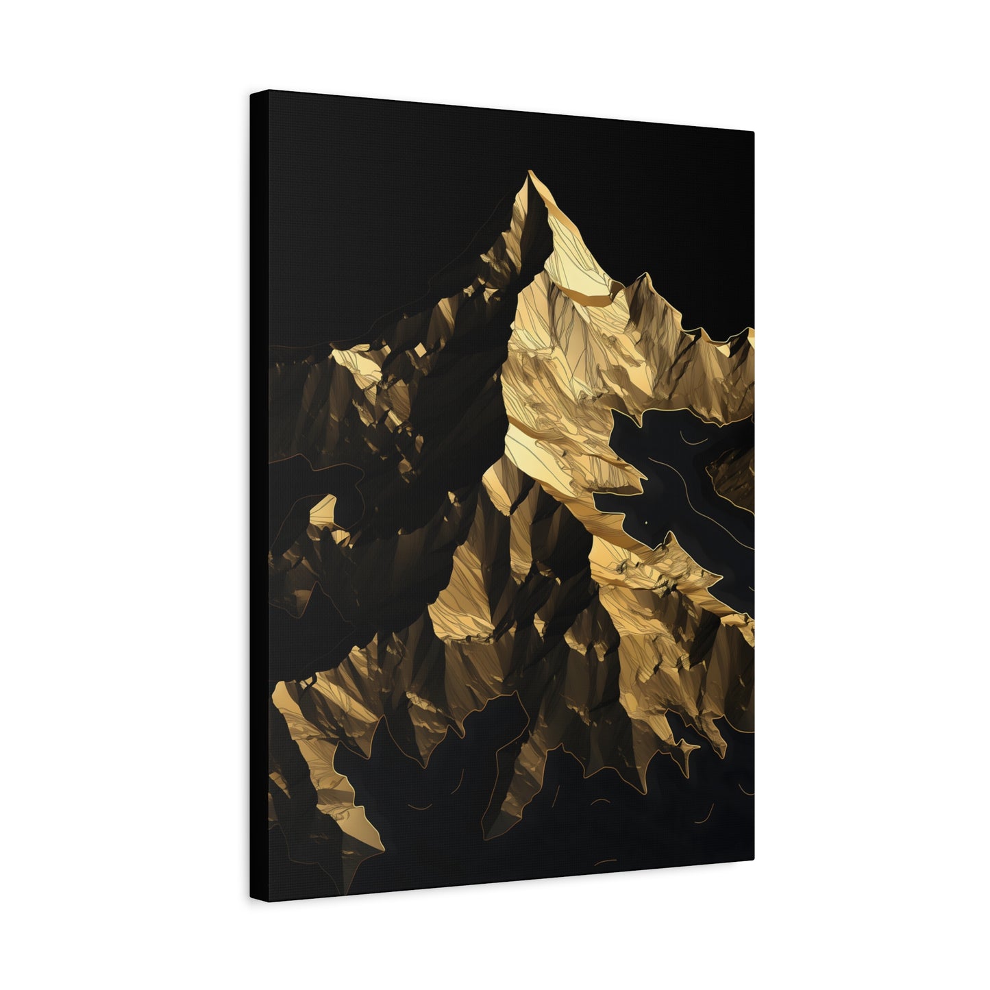 Golden Swiss Alps